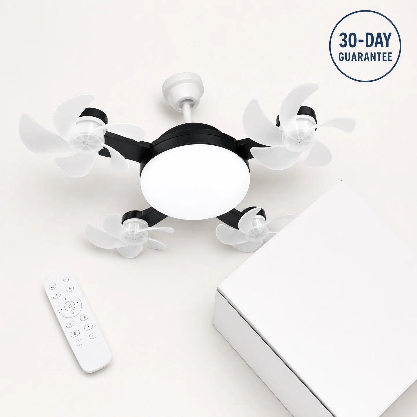 AeroHalo — Foldable Ceiling Fan Light